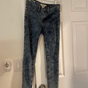 Silent + Noise Acid Wash Jeans